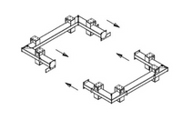 1 Modification of a moonpool frame