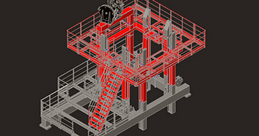 1 Modification of a moonpool frame