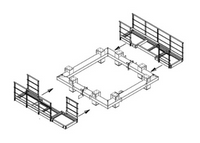 2 Modification of a moonpool frame