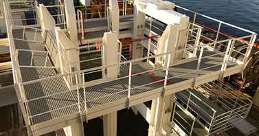 2 Modification of a moonpool frame