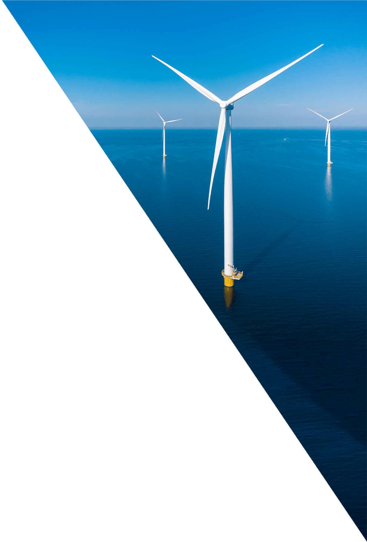 The offshore renewable energy market consists of offshore wind energy, tidal energy and supporting facilities.