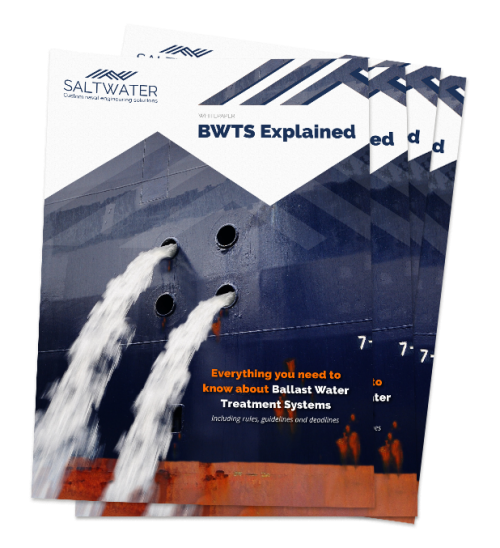 Ballast Water Treatment System whitepaper n our whitepaper, we explain everything you need to know about BWTS and what it means for you.