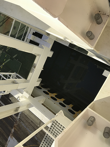 Saltwater was contracted by Fugro for the modification of an existing moonpool frame onboard the MV Despina.