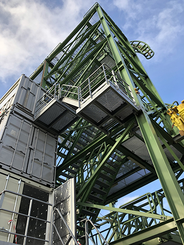 Saltwater was contracted to assist with various engineering scopes to mobilize the Boka Constructor.