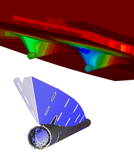 Drawings of the propellor shafts