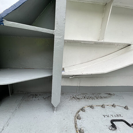 Cracks and deformation on a structure