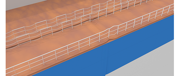 1639 Dock-C Render damage
