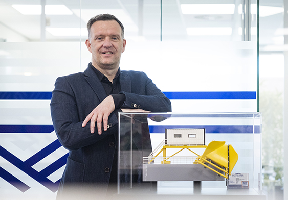 Saltwater CEO Sander Broekmeulen Saltwater CEO Sander Broekmeulen