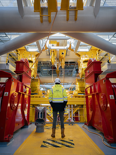 Saltwater provides on-site support at the Fehmarnbelt tunnel, a long-term project in Denmark.