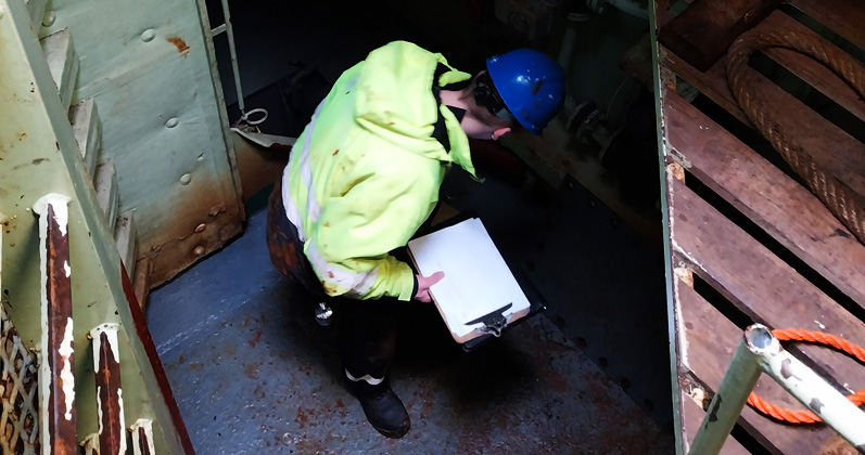 Saltwater carried out a fast lightweight survey in Newport for a bitumen vessel, ensuring stability and center of gravity compliance. Lightweight survey by Saltwater for bitumen vessel in Newport, UK