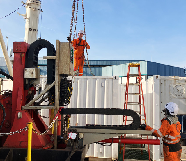Inclination test confirms Geoquip Saentis' stability post-upgrade, ensuring compliance and readiness for geotechnical research operations Inclination test confirms Geoquip Saentis' stability post-upgrade, ensuring compliance and readiness for geotechnical research operations