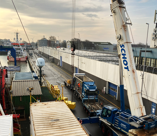 Inclination test confirms Geoquip Saentis' stability post-upgrade, ensuring compliance and readiness for geotechnical research operations Inclination test confirms Geoquip Saentis' stability post-upgrade, ensuring compliance and readiness for geotechnical research operations