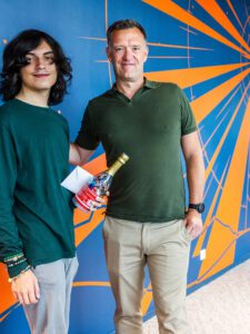 Collaboration with ROC Da Vinci College takes visible shape at office entrance