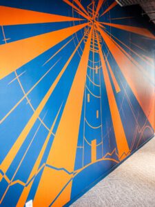 Collaboration with ROC Da Vinci College takes visible shape at office entrance