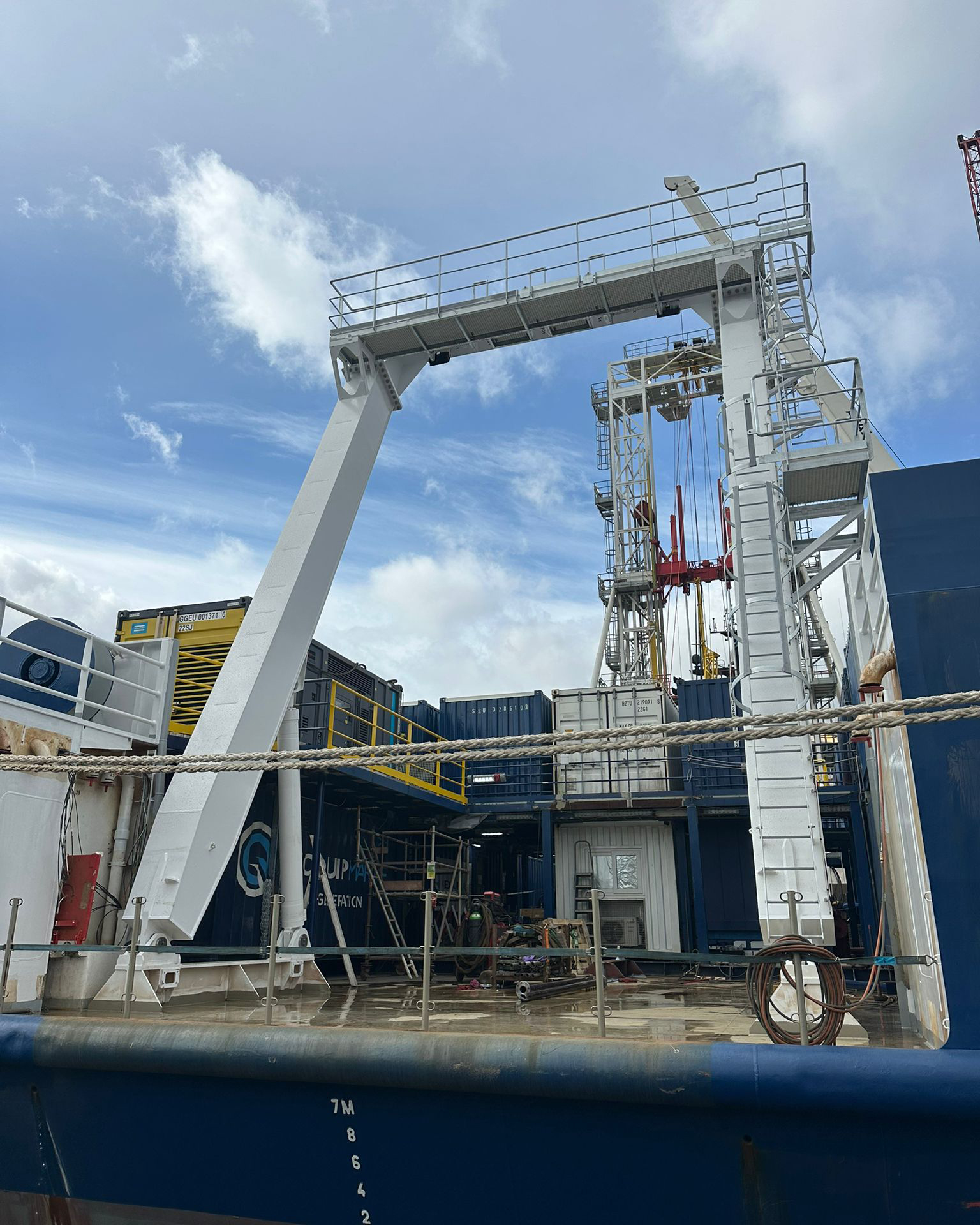 Discover how Saltwater Engineering supports offshore lifting operations with reliable A-frame solutions